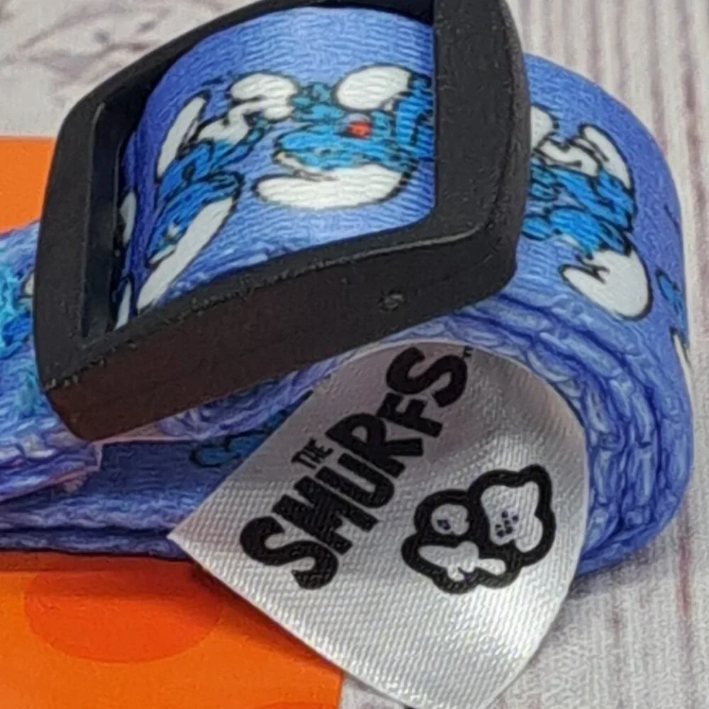 Peyo Smurfs All Over Graphics Pet Collar S/M 11